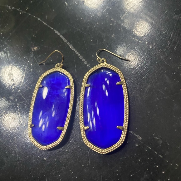 Royal Blue Kendra Scott Earrings